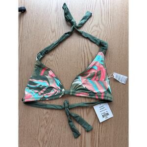 B45 New Women’s Skye Bikini 👙Top Pastel Pink Blue Army Green size Small